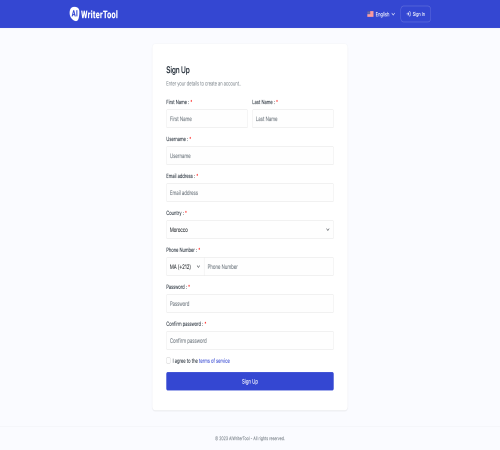 Start Writing with AI Assistance